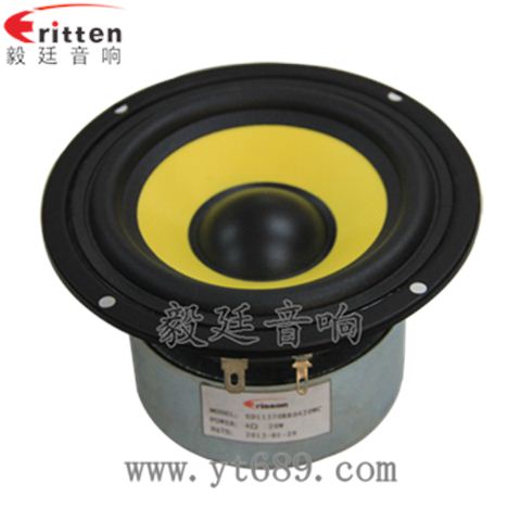 4寸4Ω10w音箱中低音喇叭 4寸4Ω10w音箱中低音喇叭